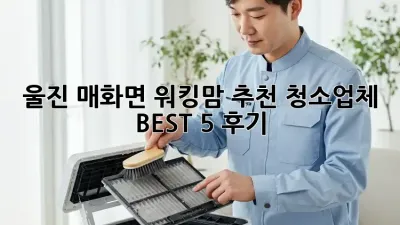 울진 매화면 워킹맘 추천 청소업체 BEST 5 후기